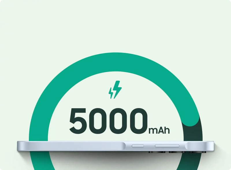 Viên pin 5000mAh.
