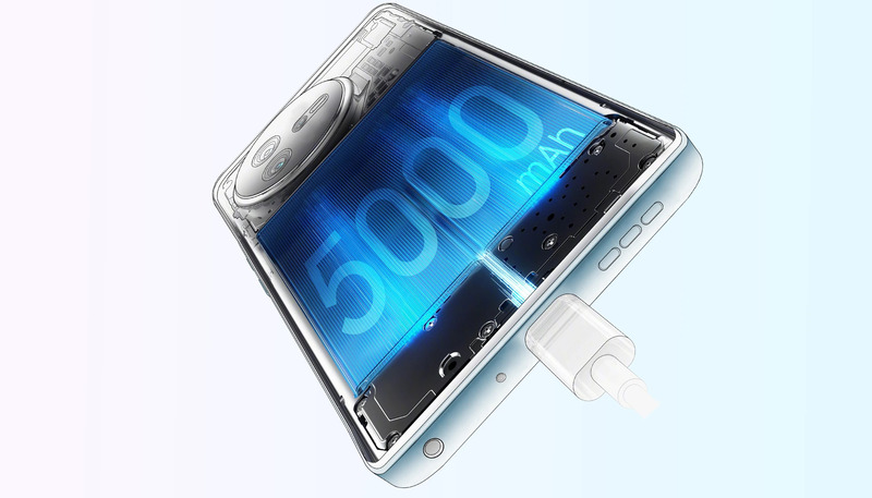 Viên pin khủng 5000mAh.