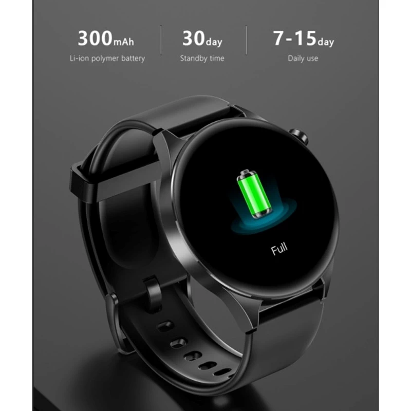 Gloryfit Q31 Trang bị viên pin 300mAh.