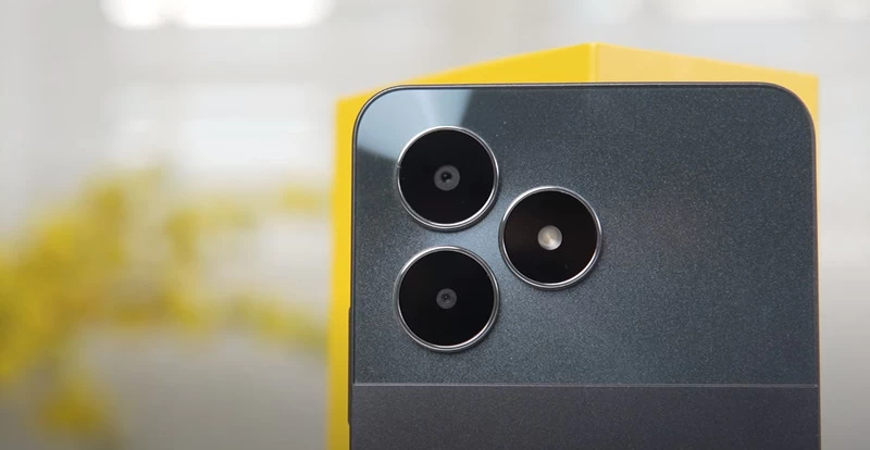 Realme C60 Camera chính 13MP, camera phụ 0.08MP chụp ảnh sắc nét.
