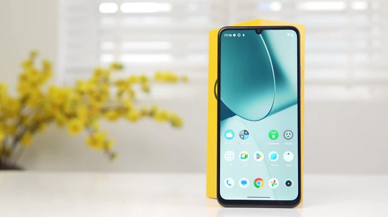 Realme C60 Vi xử lý Unisoc T612 có tổng cộng 8 lõi CPU cùng 12 nm xung nhịp tối đa.