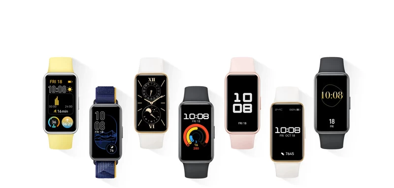 Huawei Band 9 Biến hóa phong cách cùng mặt đồng hồ luôn hiển thị AOD.