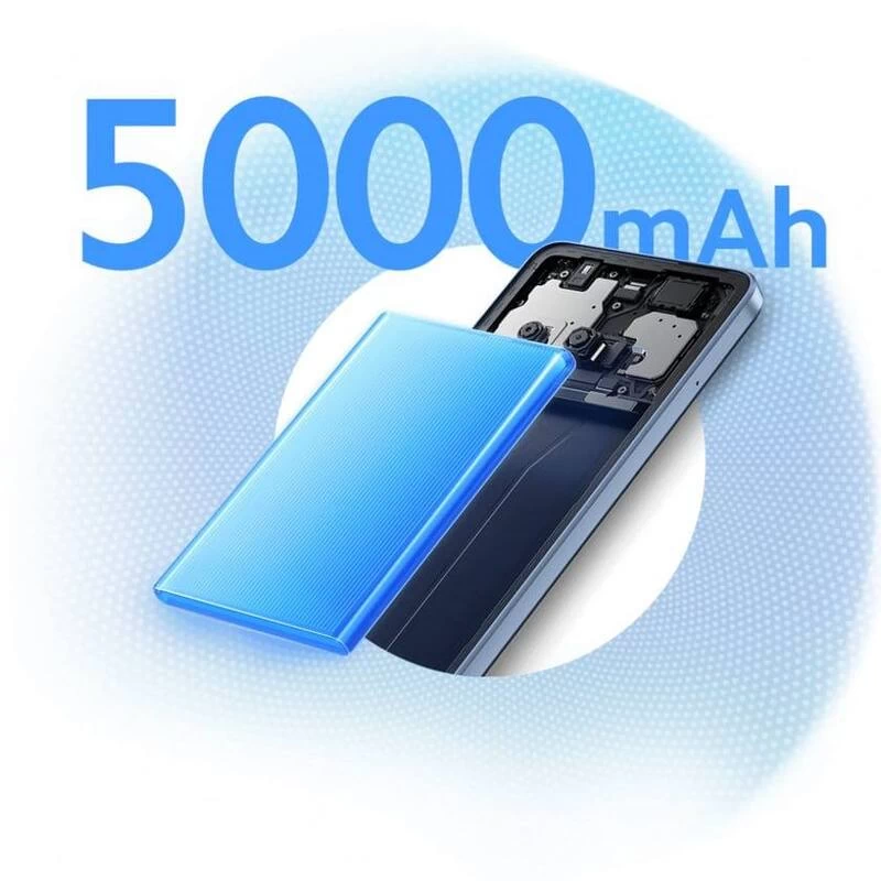 Redmi A3 Dung lượng pin 5000mah.