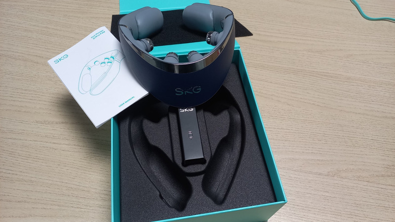 SKG G7 PRO-FOLD trang bị 9 đầu massage Nano thế hệ 3.