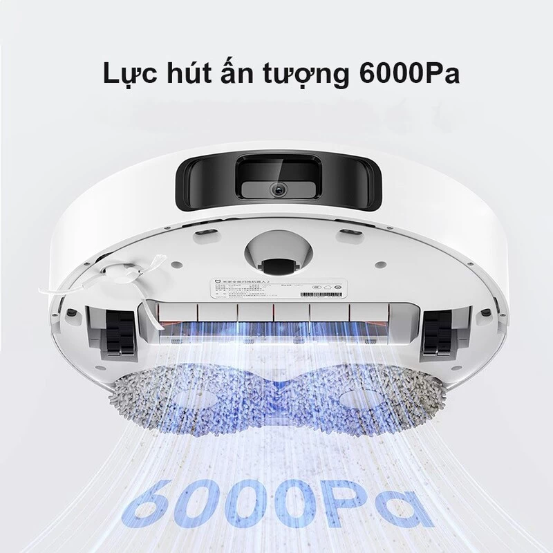 Xiaomi Vacuum X20 Plus Lực hút ấn tương 6000Pa.