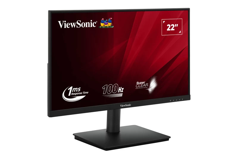 ViewSonic VA220-H Vẻ bề ngoài hiện đại cùng tone đen sang trọng
