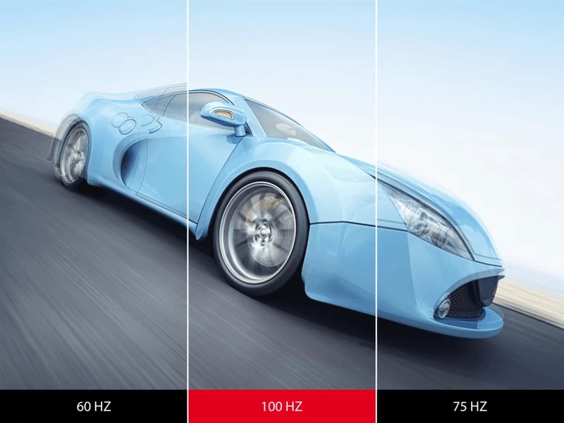 ViewSonic VA220-H Tần số quét đạt 100Hz.