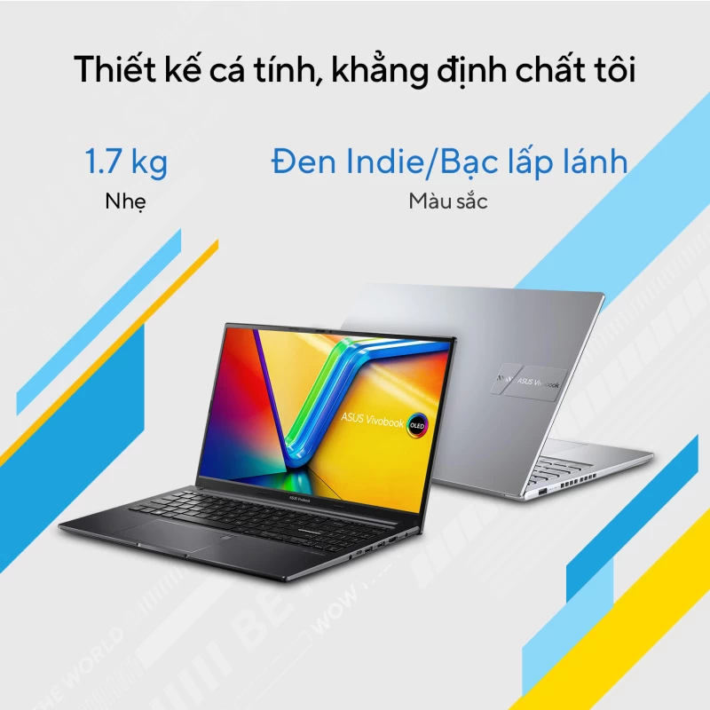 ASUS VivoBook 15 OLED A1505VA-L1491W Thiết kế cá tính đậm chất riêng