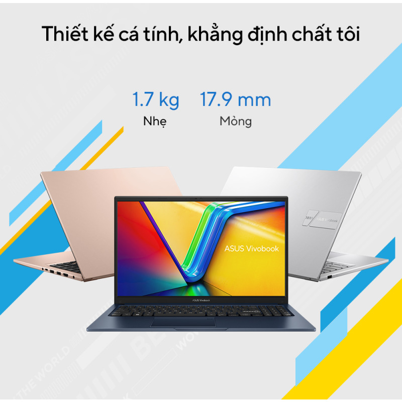 Laptop ASUS Vivobook 15 X1504VA-NJ069W (i3-1315U/8GB/512GB/15.6inch FHD/Windows 11)