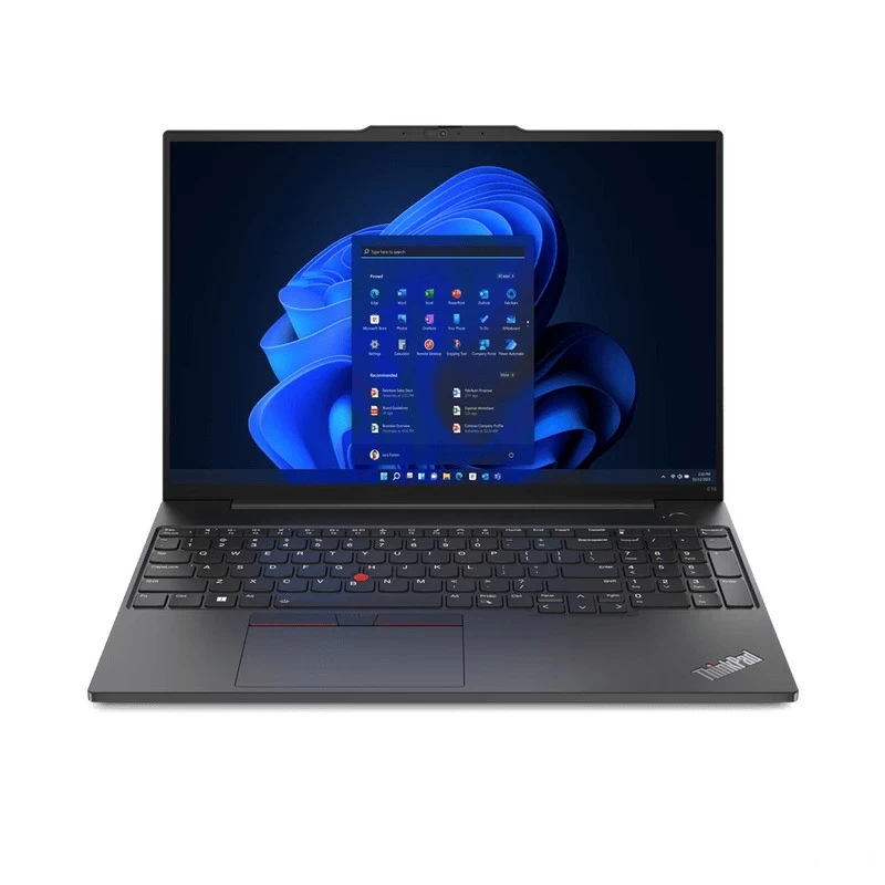 ThinkPad E16 Gen 1 Thao tác thoải mái với thiết kế bàn phím và touchpad chuẩn khoa học.