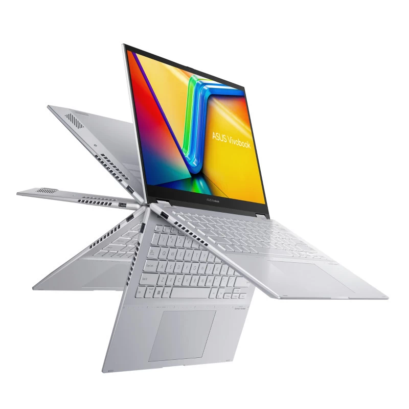 ASUS Vivobook S 14 Flip TP3402VA-LZ118W Laptop ASUS Vivobook S 14 Flip TP3402VA-LZ118W có thể xoay gập linh hoạt với bản lề 360° đột phá