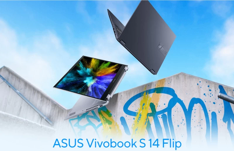 ASUS Vivobook S 14 Flip TP3402VA-LZ118W Laptop ASUS Vivobook S 14 Flip TP3402VA-LZ118W (i9-13900H/16GB/512GB/14inch IPS Cảm ứng/Windows 11)