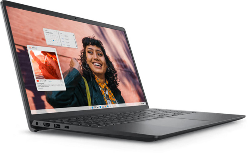 Màn hình lớn 15.6 inch cho trải nghiệm vui chơi, học tập và giải trí thoải mái