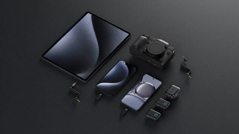 SARAMONIC BLINK500B2+ Đầy đủ kết nối, dễ dàng kết hợp với các thiết bị điện tử.