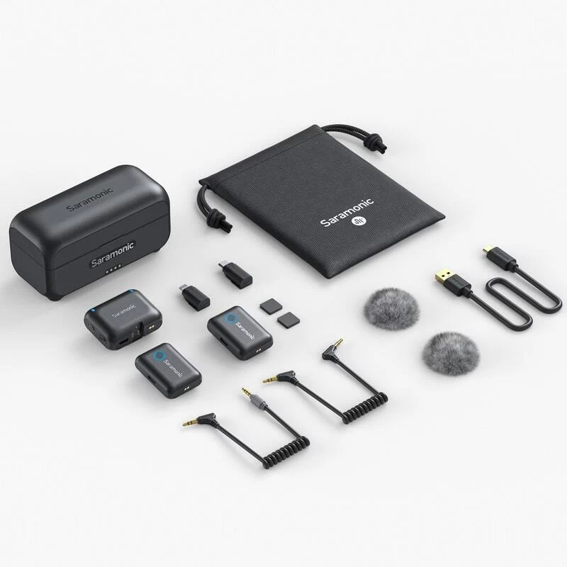 SARAMONIC BLINK500B2+ Micro này không chỉ mang đến chất lượng âm thanh và khả năng lọc tiếng ồn tốt hơn