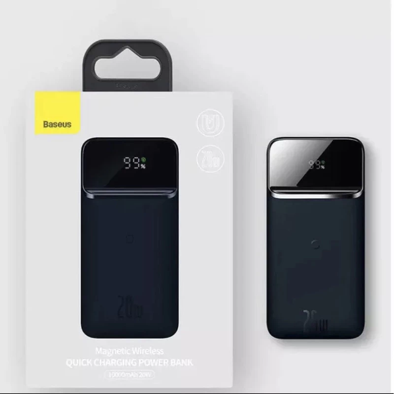 Sạc dự phòng Baseus Magnetic 20W Baseus Magnetic 20W 10.000 mAh với thiết kế nhỏ gọn