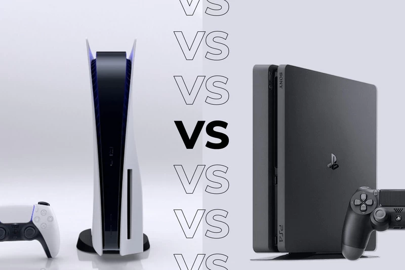 PlayStation 5 Slim Playstation5 và playstation 4