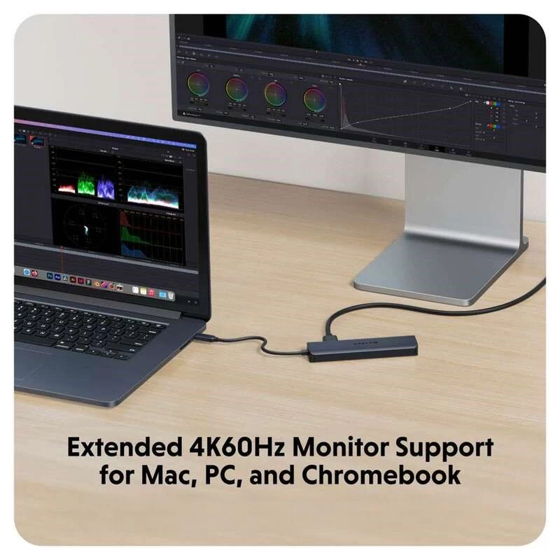 Hyperdrive Next 7-In-1 Port Usb-C Mang đến màn hình mở rộng 4K60Hz