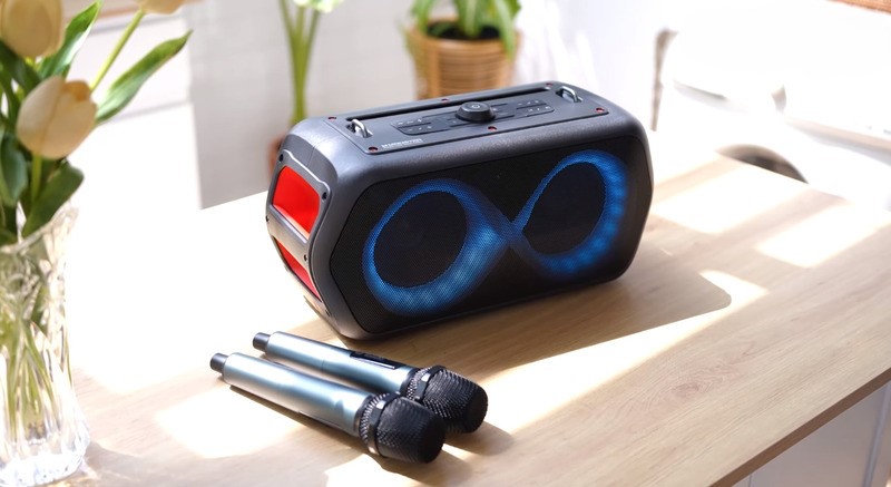 Công suất 80W, giúp bùng nổ mọi giác quan