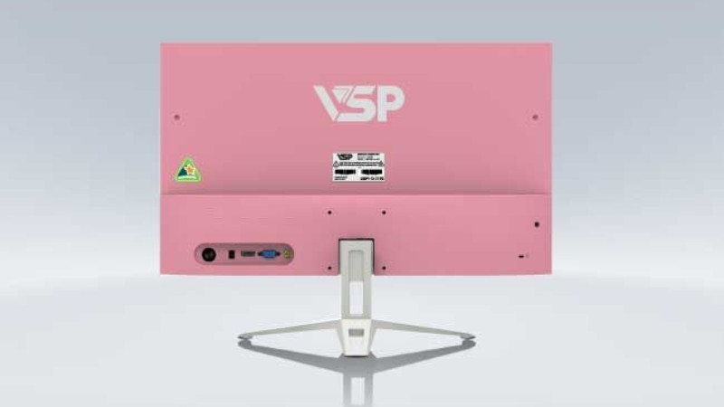 Mặt lưng phía sau của sản phẩm VSP V2408S Hồng
