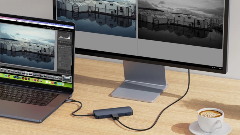 Cổng Chuyển Hyperdrive Next 10 Port Usb-C Cho Laptop/Macbook TypeC HD4005GL.