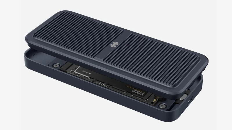 Cục chia cổng Hyperdrive Next USB 4 Nvme SSD Enclosure HD5001GL. Cục chia cổng Hyperdrive Next USB 4 Nvme SSD Enclosure HD5001GL.