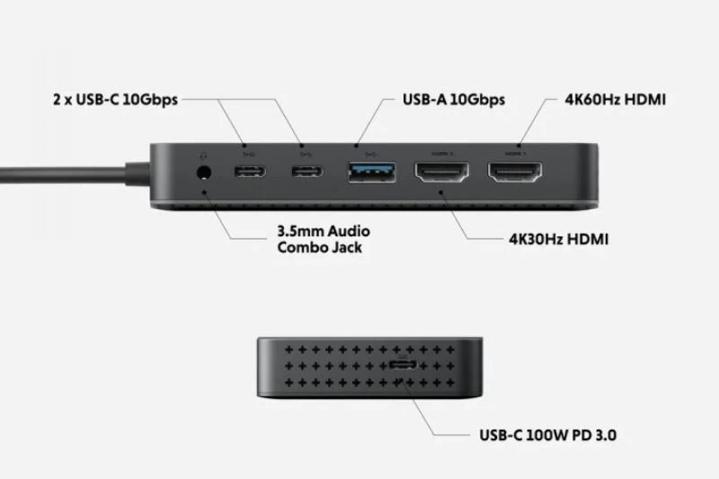 Tích hợp tai nghe và micro có dây. Tích hợp tai nghe và micro có dây.