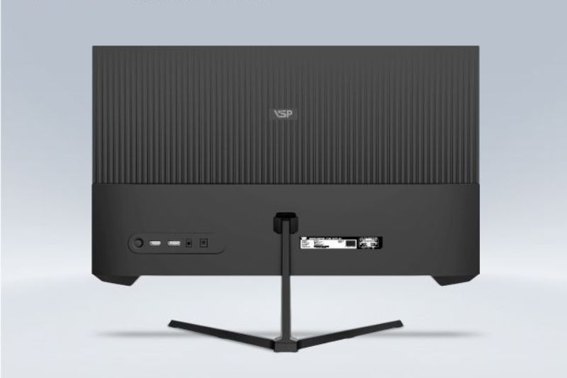 Mặt lưng nhám cùng logo VSP.