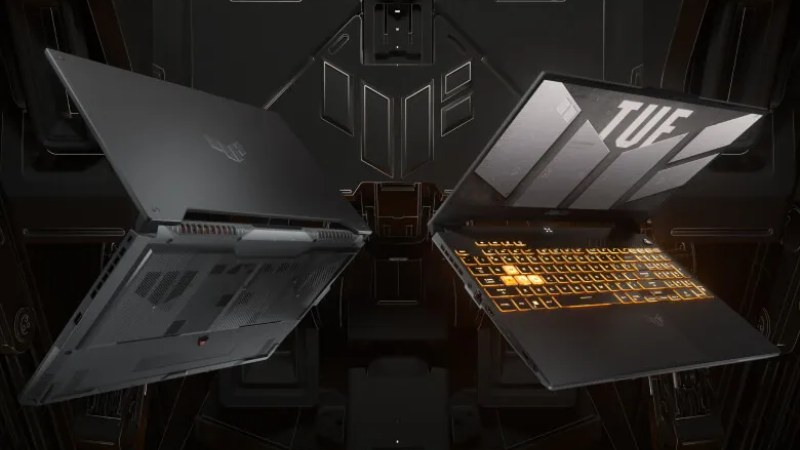 Laptop Asus TUF Gaming F15 mang thiết kế gaming với độ bền ấn tượng.