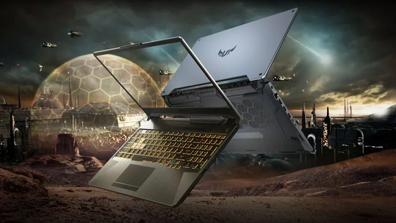 Laptop Asus TUF Gaming F15 tích hợp card đồ họa NVIDIA GeForce RTX 4050.