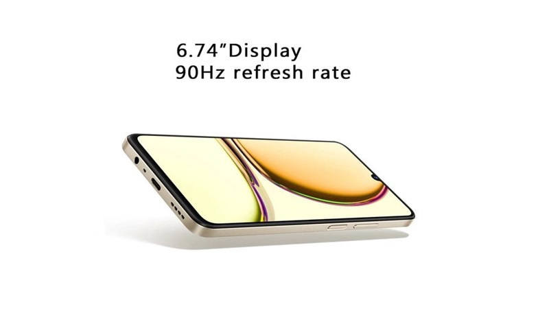 Màn hình lớn của realme C53 nâng cao trải nghiệm người dùng