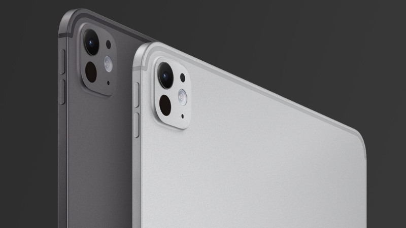 Cụm camera của Ipad Pro.