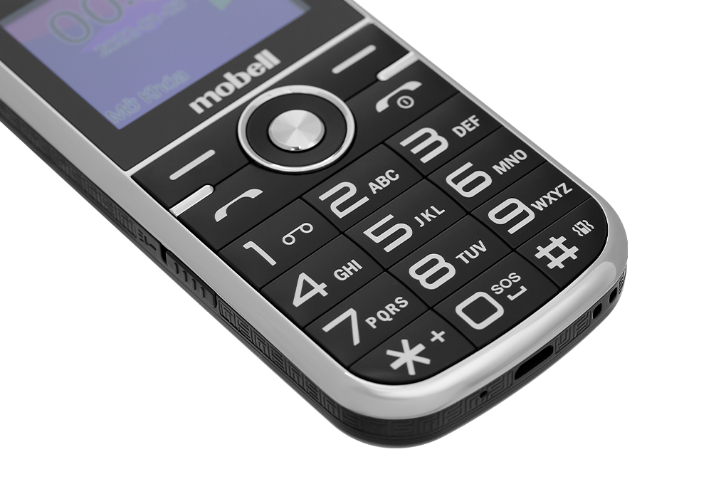 Điện thoại di động Mobell F209 4G hoạt động bền bỉ cả ngày dài