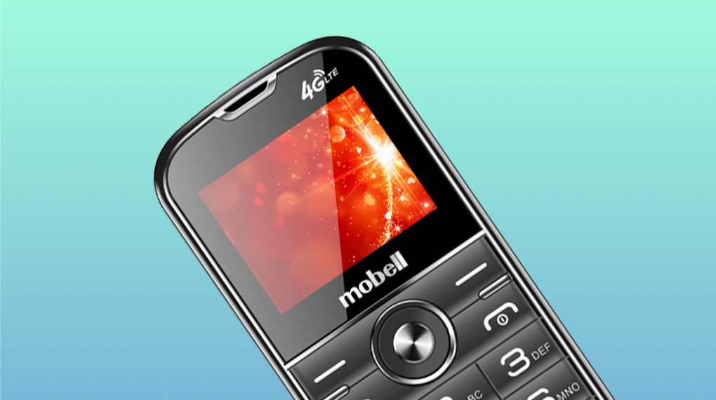 Điện thoại di động Mobell F209 4G sở hữu màn hình 2 inch tiêu chuẩn