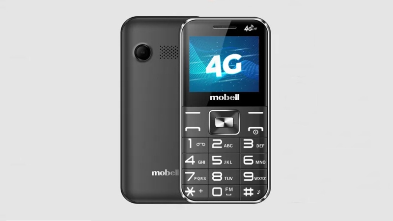 Điện thoại di động Mobell F309 4G sử dụng chip Unisoc T107 có hiệu năng ổn định