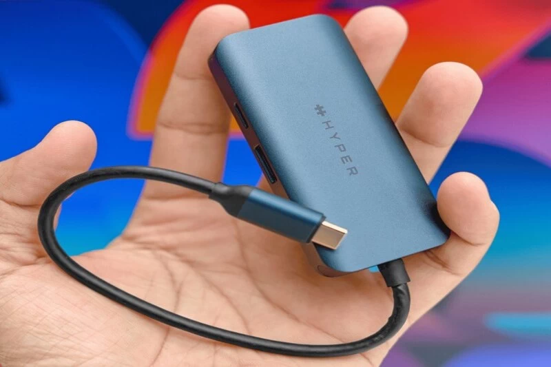 Cổng chuyển Hyperdrive Next 4 Port USB-C Hub. Cổng chuyển Hyperdrive Next 4 Port USB-C Hub.