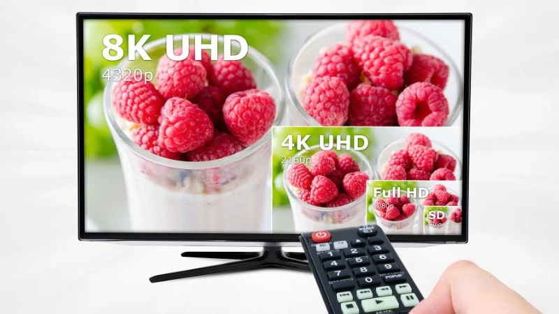 Độ phân giải màn hình Smart TV ảnh hưởng đến chất lượng hình ảnh Độ phân giải màn hình Smart TV ảnh hưởng đến chất lượng hình ảnh