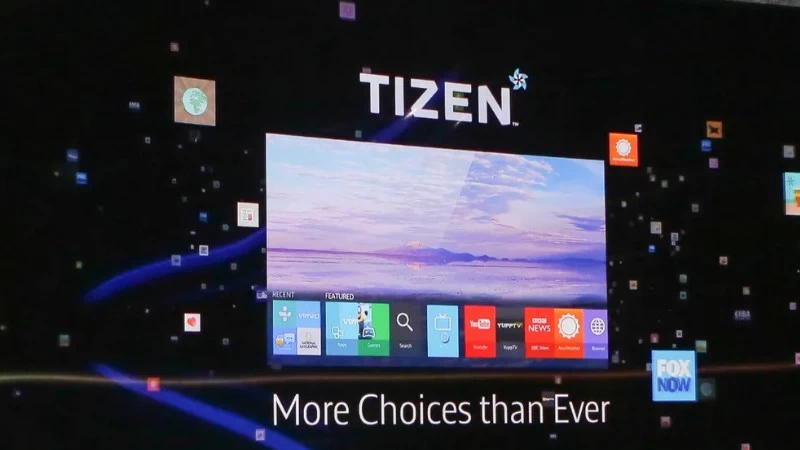 Tizen OS (phát triển bởi Samsung) là hệ điều hành được sử dụng trên hầu hết các Smart TV của Samsung Tizen OS (phát triển bởi Samsung) là hệ điều hành được sử dụng trên hầu hết các Smart TV của Samsung