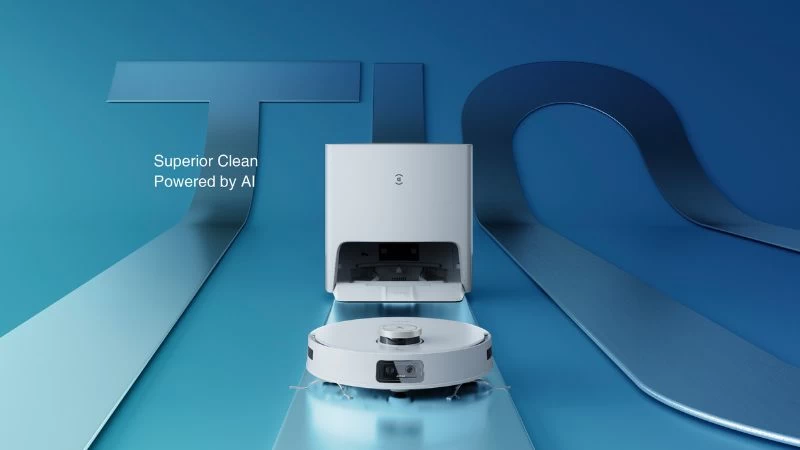 Robot hút bụi, lau nhà Ecovacs Deebot T10 Turbo Robot hút bụi, lau nhà Ecovacs Deebot T10 Turbo