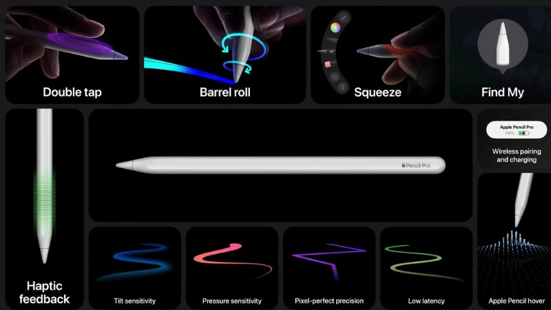 Sáng tạo không giới hạn với Apple Pencil Pro.