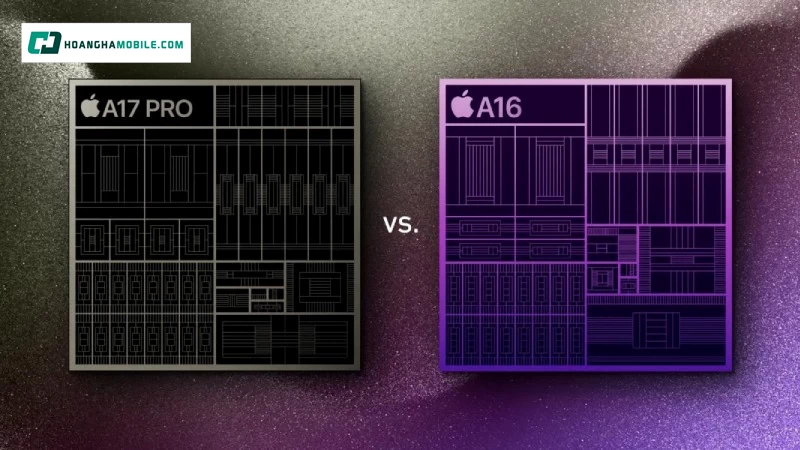 Trong dòng iPhone 15, A17 Pro và A16 Bionic đều là những con chip di động mạnh mẽ và hiệu quả nhất thế giới Trong dòng iPhone 15, A17 Pro và A16 Bionic đều là những con chip di động mạnh mẽ và hiệu quả nhất thế giới