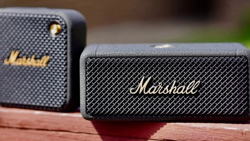 Marshall là một thương hiệu từ Anh quốc, ban đầu nổi tiếng với các sản phẩm ampli guitar và bộ khuếch đại âm thanh Marshall là một thương hiệu từ Anh quốc, ban đầu nổi tiếng với các sản phẩm ampli guitar và bộ khuếch đại âm thanh