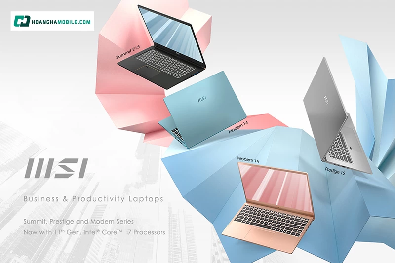 Nhóm laptop MSI Văn phòng Nhóm laptop MSI Văn phòng