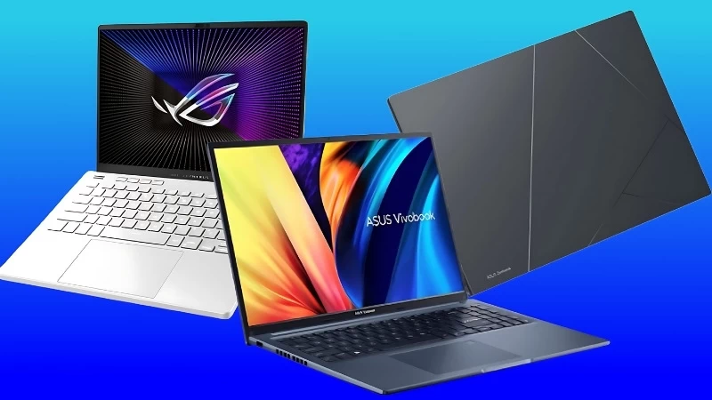 Laptop ASUS được thiết kế để phục vụ nhiều nhu cầu khác nhau, từ giải trí, học tập đến làm việc chuyên nghiệp Laptop ASUS được thiết kế để phục vụ nhiều nhu cầu khác nhau, từ giải trí, học tập đến làm việc chuyên nghiệp