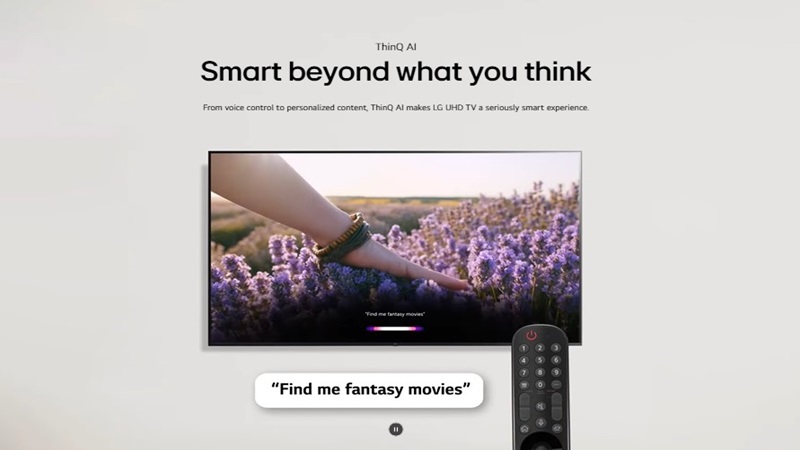 LG Voice Recognition và LG Voice Search.