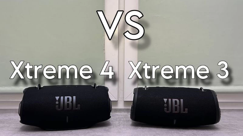 Về thiết kế, JBL Xtreme 4 có một số cải tiến nhỏ so với Xtreme 3 Về thiết kế, JBL Xtreme 4 có một số cải tiến nhỏ so với Xtreme 3