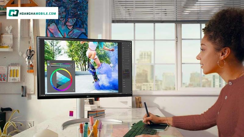 Màn hình LG UltraFine hiển thị hình ảnh sắc nét đáng kinh ngạc Màn hình LG UltraFine hiển thị hình ảnh sắc nét đáng kinh ngạc