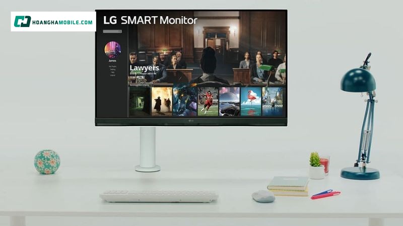 Màn hình LG thông minh sở hữu thiết kế đa nhiệm có thể kết nối với nhiều thiết bị ngoại vi Màn hình LG thông minh sở hữu thiết kế đa nhiệm có thể kết nối với nhiều thiết bị ngoại vi