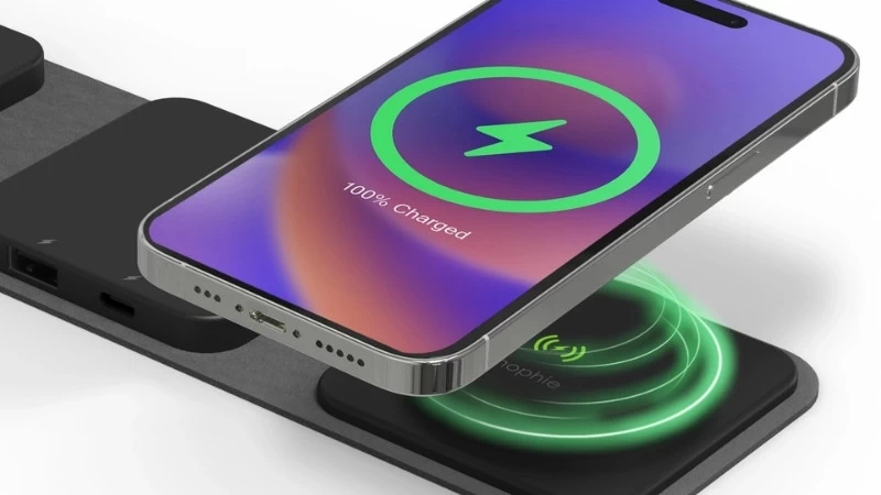 Đế sạc mophie Snap+ multi-device travel-1. Sạc không dây đa năng.