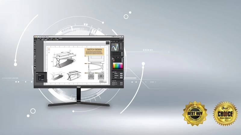 Màn hình VSP IP2706SG-2. 27 inch/FHD/IPS/100Hz/1ms.